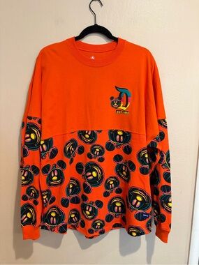 Disneyland Halloween Spirit Jersey with Signature Logo and Mickey Pumpkins, NWT